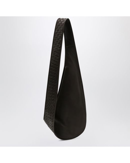 Bottega Veneta Black Sling Veneto Bag Fondant for men