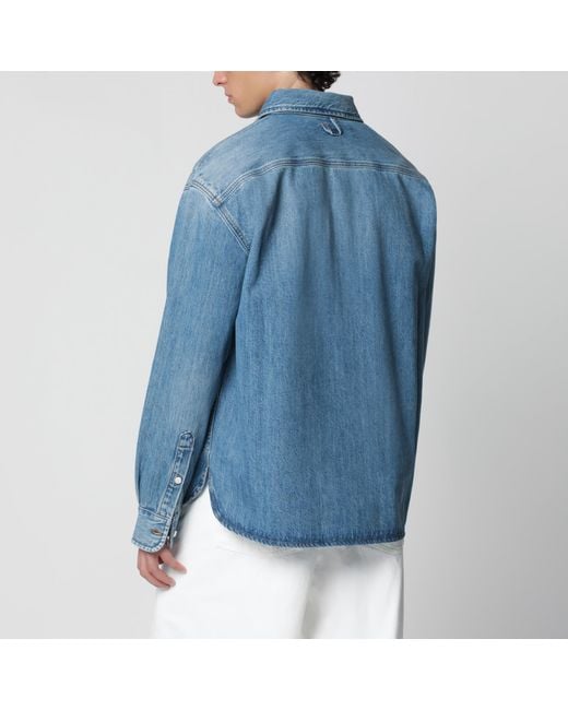 Jacquemus Blue Simon De-Nîmes Denim Shirt for men