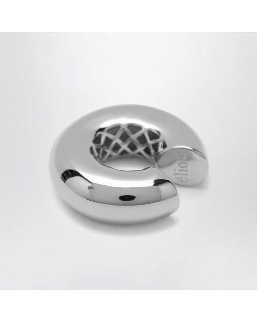 Ear Cuff Varsity En Argent Eliou en coloris Metallic