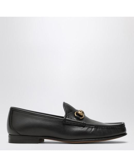 Gucci Mokassin Pferdebit 1953 Braunes Leder in Black für Herren