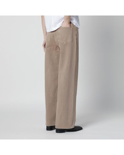 DUNST Natural Sand Relaxed Jeans