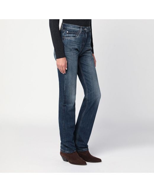 Prada Blue Washed-Out Jeans