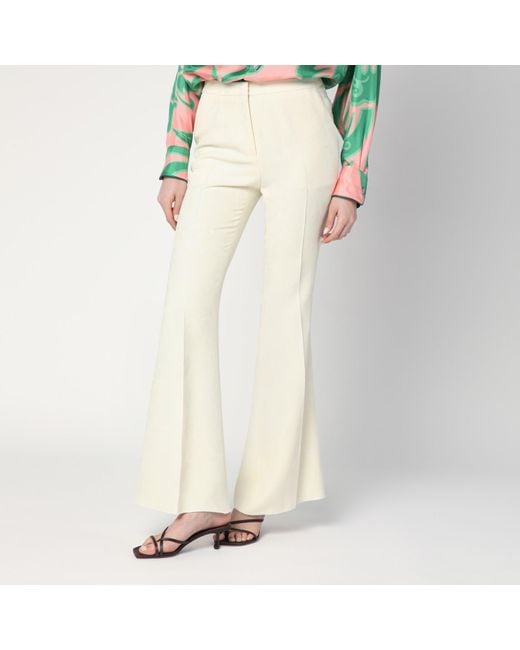 Etro Natural Flared Trousers