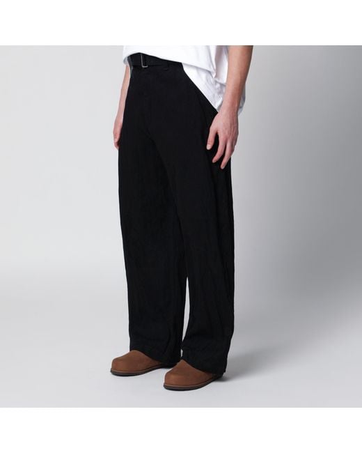 Studio Nicholson Black Now Mid-Rise Jeans for men