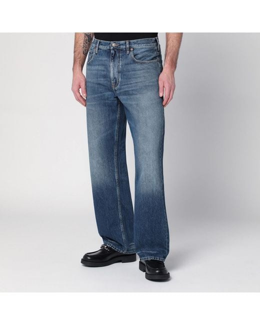Valentino Blue Washed Denim Jeans for men