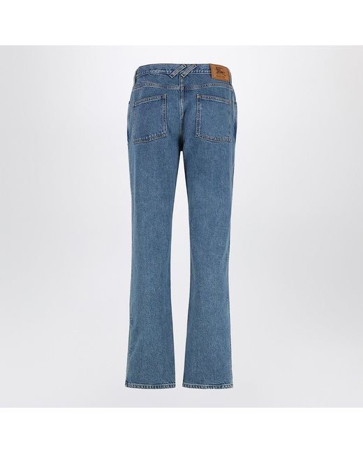 Burberry Blue Straight Jeans