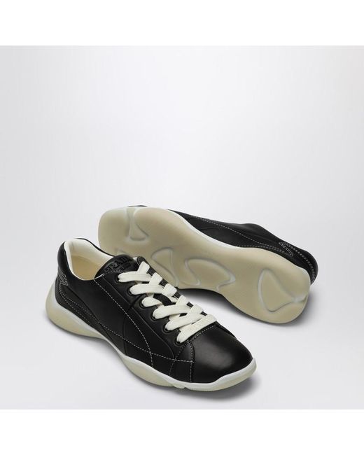 Sneakers nera in nappa di Prada in Black