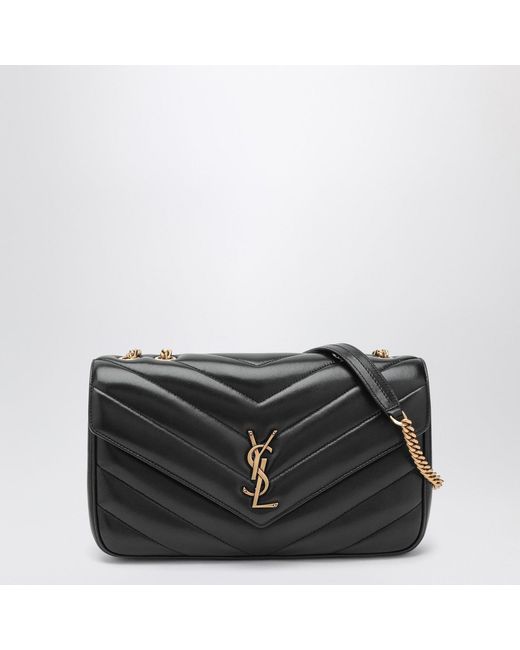 Saint Laurent Black Medium Loulou Bag