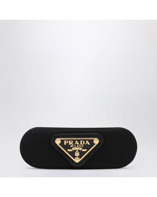 Prada Black Re-Nylon Hair Clip