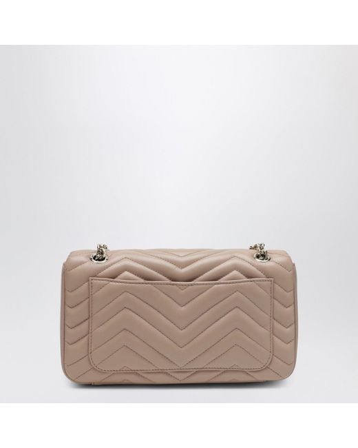 Gucci Pink Medium Gg Marmont Shoulder Bag