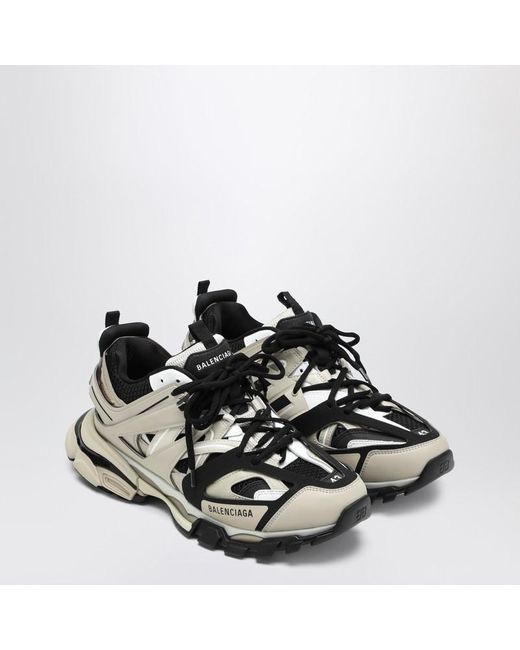 Basket Track/Noir En Maille Filet Et Nylon Balenciaga pour homme en coloris Brown