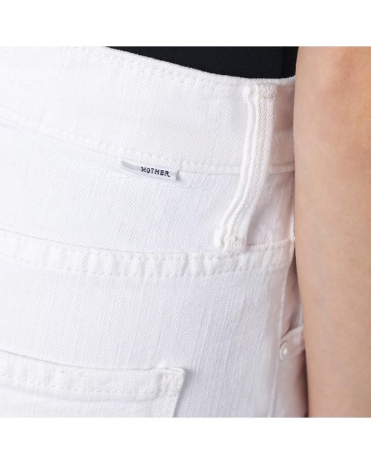Jeans the dodger sneak di Mother in White