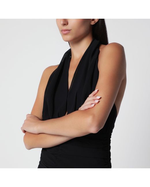 ROTATE BIRGER CHRISTENSEN Black Mini Dress