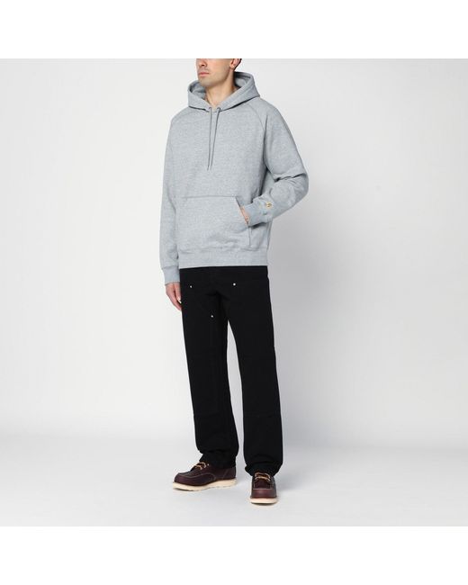 Carhartt Black Rinsed Double Knee Pant for men