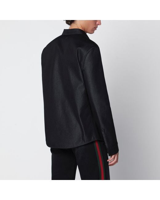 Camicia Nera di Gucci in Black da Uomo