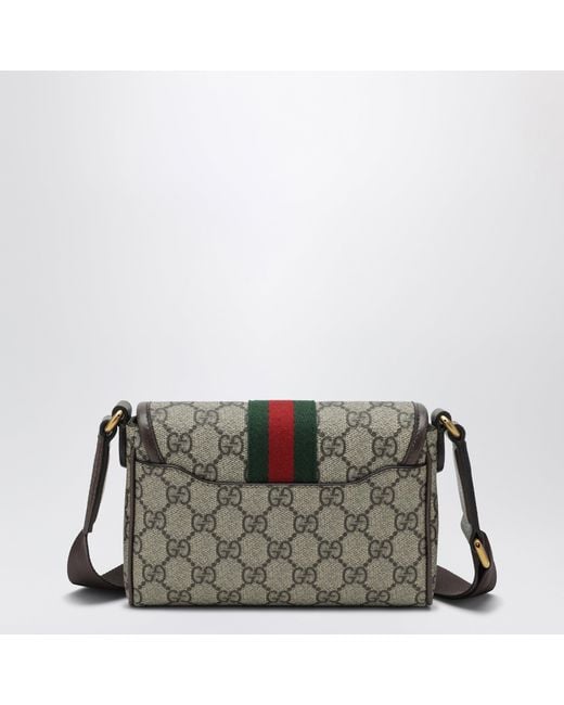 Gucci Gray Mini Ophidia Shoulder Bag for men