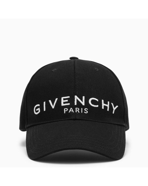 Givenchy Black Canvas Cap for men