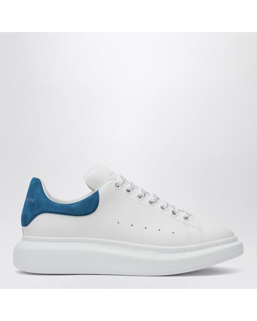 Sneaker oversize bianca/blu di Alexander McQueen in White da Uomo