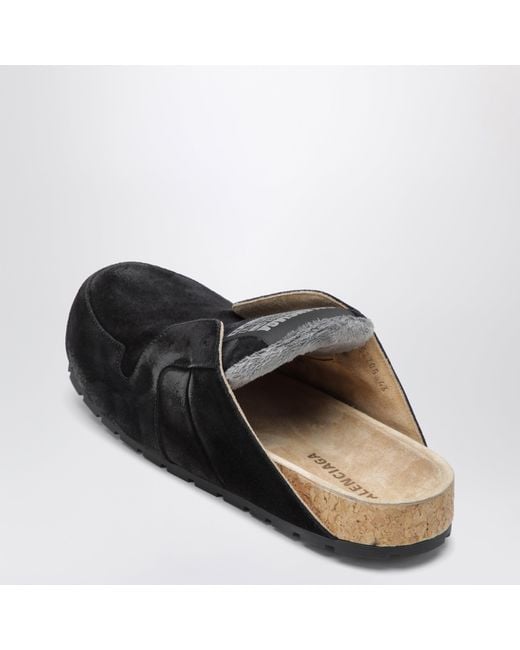 Balenciaga Black Dumbo Sabot for men