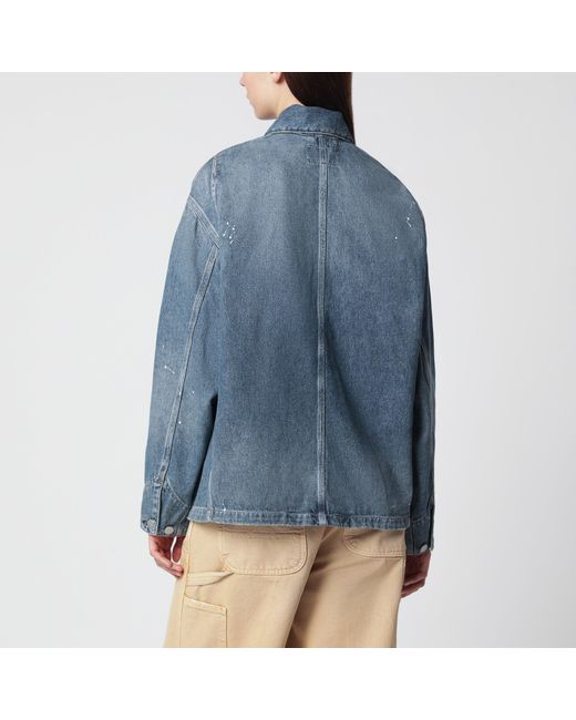 Carhartt Blue Og Michigan Jacket