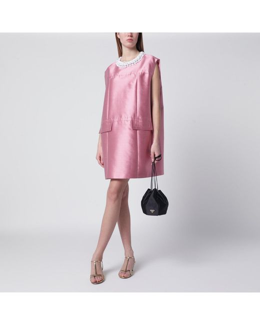 Secchiello Mini di Prada in Black