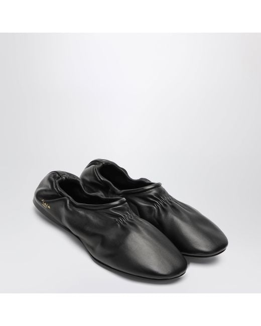 Alaïa Black Soft Slippers