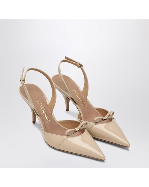 シューズ・サンダルその他 Ferragamo Powdery slingback with mini bow Ferragamo Powdery slingback with mini bow | TheDoubleF
