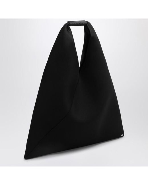 Japanese bag nera in mesh di MM6 by Maison Martin Margiela in Black da Uomo