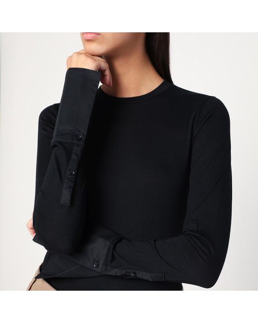 Haut Nora Avec Poignets De Chemise DARKPARK en coloris Black