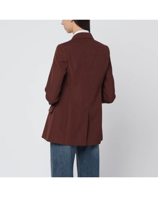 Max Mara Brown Earth-Tone Jacket