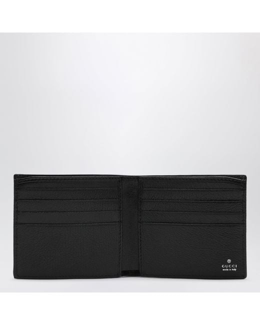 Gucci Black Essence Classic Bifold Wallet for men