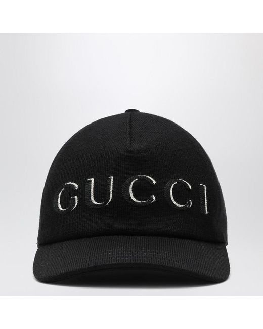 Cappellino Da Baseball di Gucci in Black da Uomo