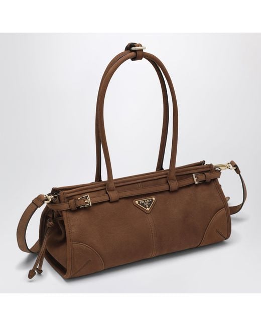 Prada Brown Handbag Bonnie Medium