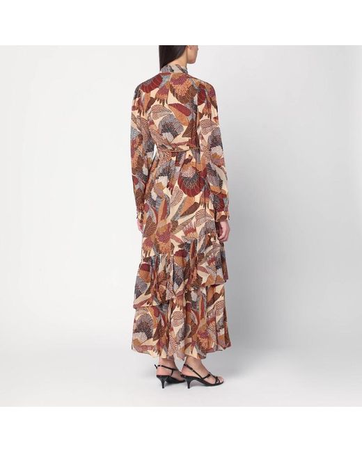 Robe Longue À Imprimé Couleur Crème Farm Rio en coloris Multicolor