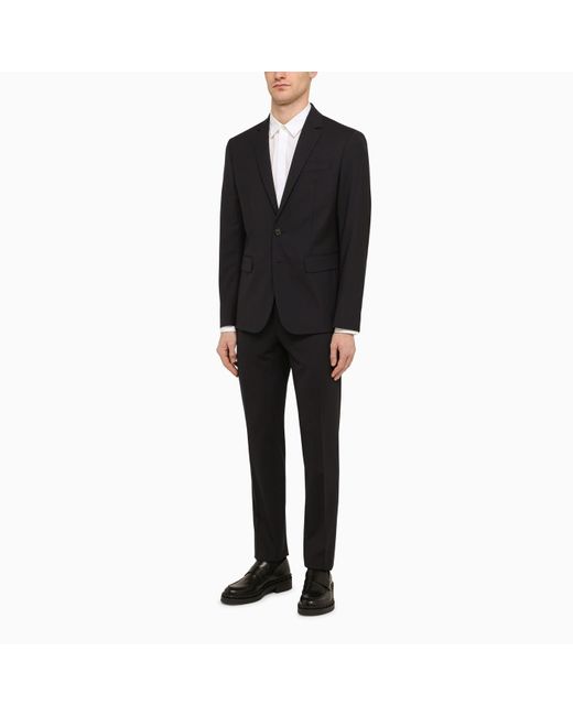 DSquared² Black Single-Breasted Suit for men