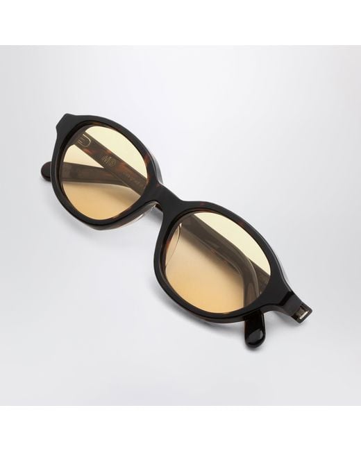 Retrosuperfuture Black Lunettes 2 Écailles Sunglasses for men