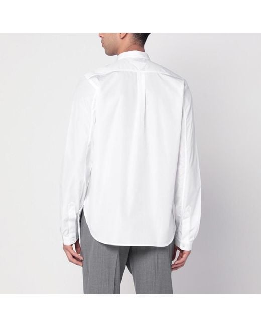 Prada White Cotton Shirt for men