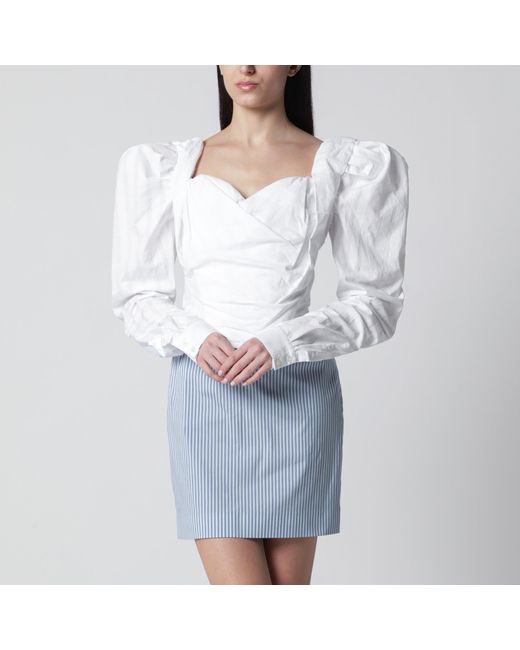 Vivienne Westwood Gray Sunday Corset Top