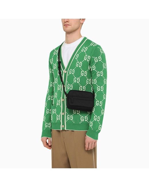 Gucci Black gg Mini Shoulder Bag for men