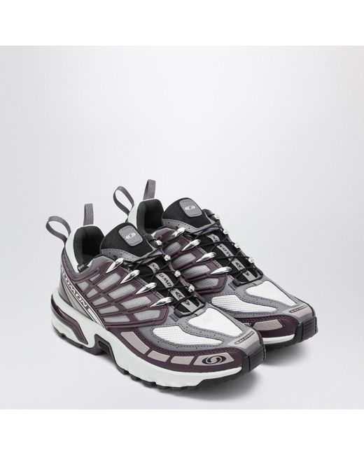 Salomon Blue Sneaker Acs Pro Plum Perfect/gull/grey Violet