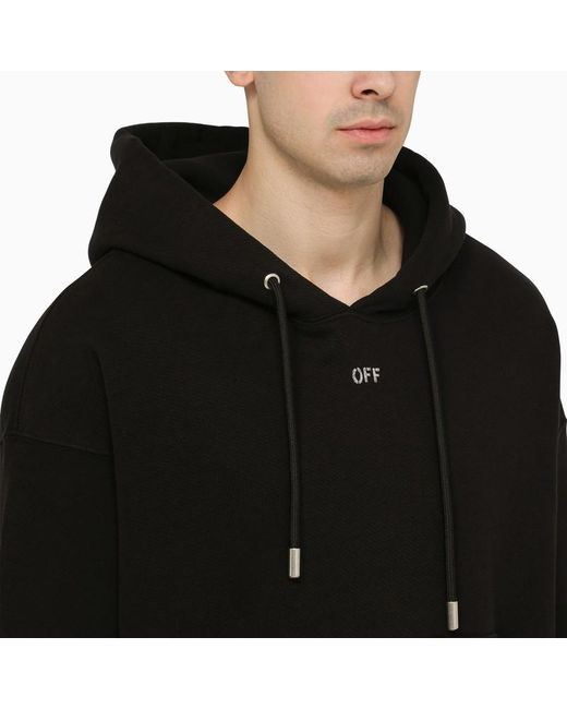 Off White Off Print Hoodie Off White c o Virgil Abloh pour homme en coloris Noir Lyst