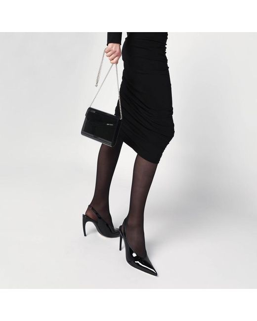 Pochette candy nera di Jimmy Choo in Black