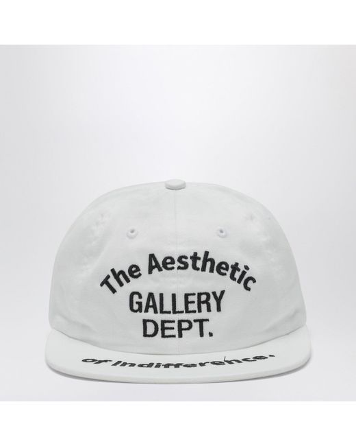 GALLERY DEPT. White Baseball Cap With Logo Embroidery for men