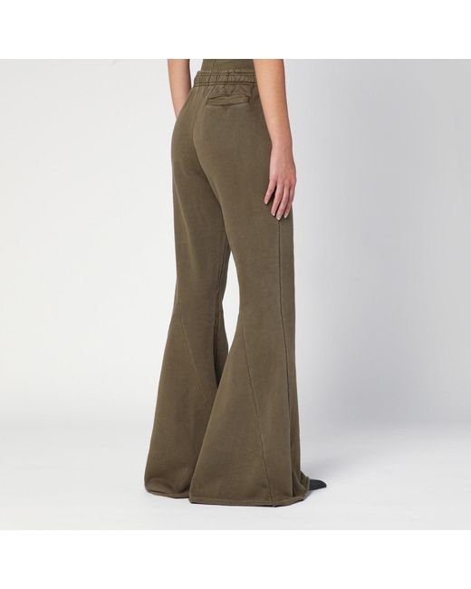 Entire studios Brown Organic Cotton Military Flared Trousers