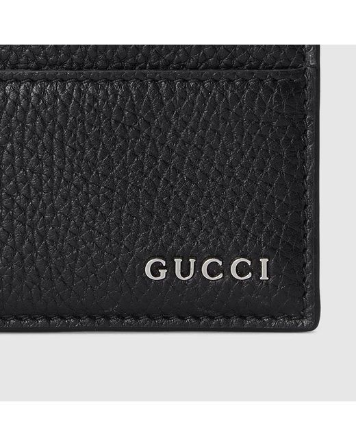 Gucci Black Cardholder With Logo for men