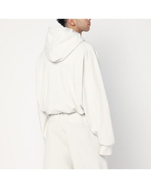 Entire studios White Ivory Hoodie for men