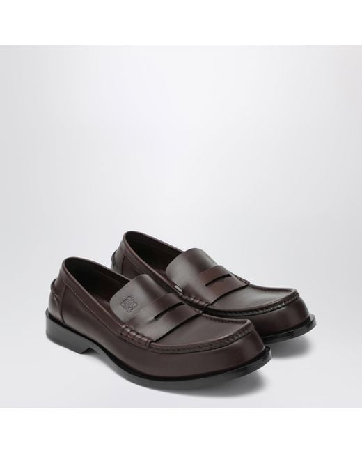 Loewe Black Bobine Loafers for men