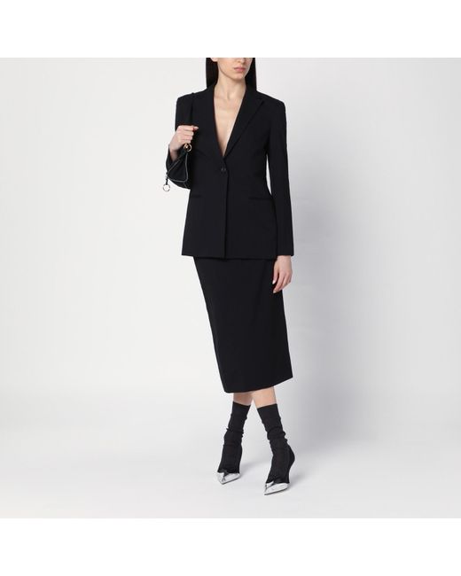 Calvin Klein Black Pencil Skirt
