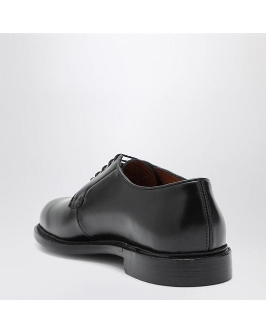 Sebago Schwarze Milton Gyw Derbyschuhe Aus Leder in Black für Herren