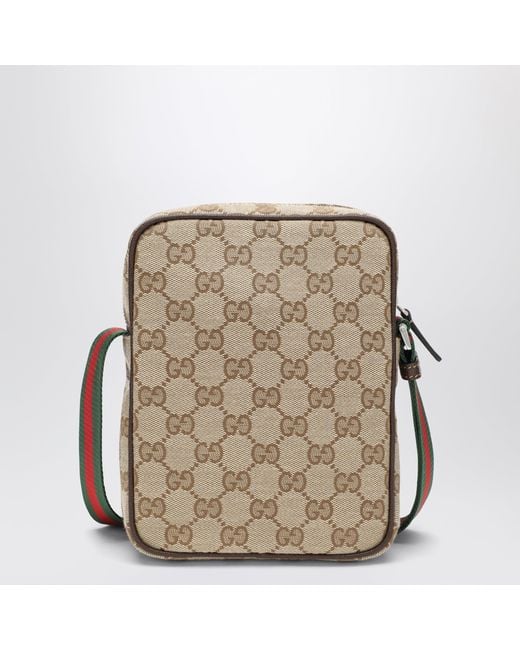 Gucci Natural Small Tag Shoulder Bag for men